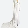 Kate Hudson Wedding Fur Coat Full Image