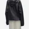 Kendall Jenner NYC 2025 Leather Jacket Back Image