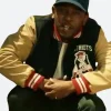 Kendrick Lamar Patriots Varsity Jacket Actor Image
