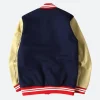 Kendrick Lamar Patriots Varsity Jacket Back Image