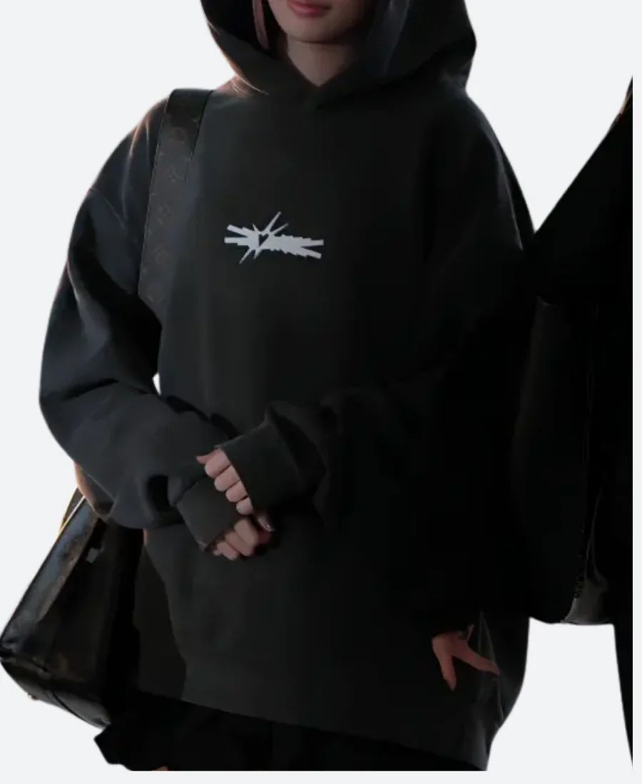 Kim Chae Won Le Sserafim Hoodie Front Image