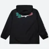 LA Dodgers Coaches Hooded Jacket Back Image
