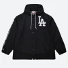 LA Dodgers Coaches Hooded Jacket Front Image