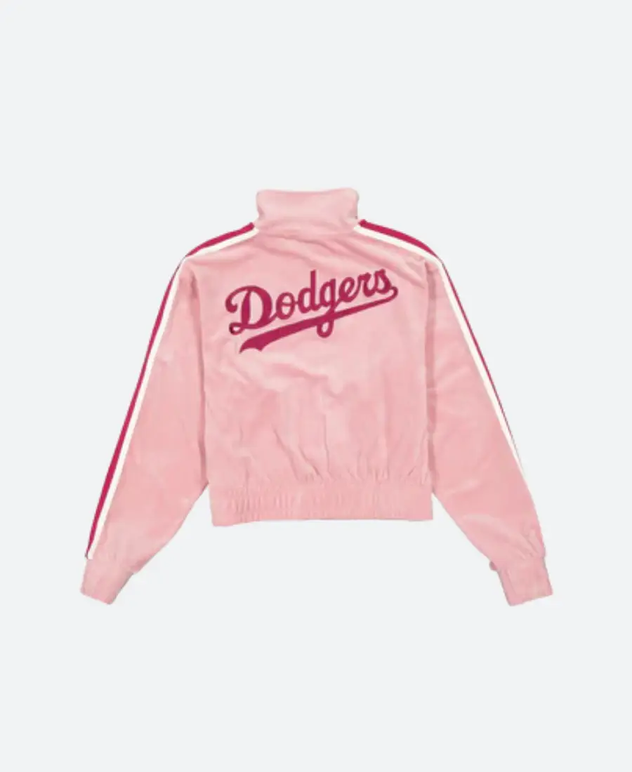 LA Dodgers Womens Pink Jacket