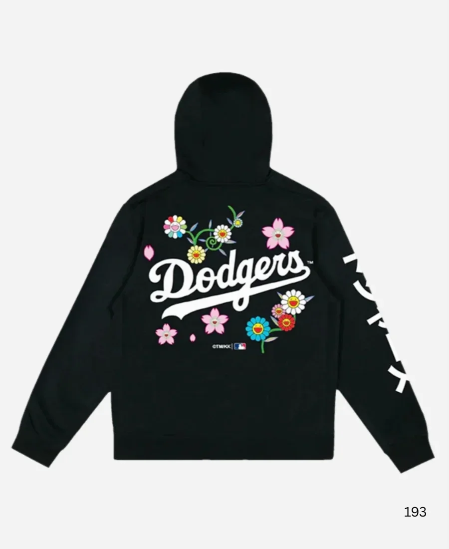 LA Dodgers X Takashi Murakami Pullover Hoodie Back Image