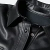 LIVE with Kelly and Mark Josh Andres Rivera Leather Jacket Collar Image