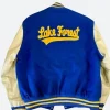 Lake Forest Letterman Varsity Jacket Back Image