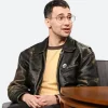 Late Night With Seth Meyers Show Jack Antonoff Leather Jacket