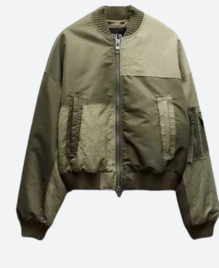 Leverage Redemption S03 Parker Bomber Jacket Front Image