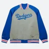Los Angeles Dodgers Clutch Raglan Varsity Jacket Front Image