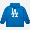 Los Angeles Dodgers Hooded Jacket Back Image