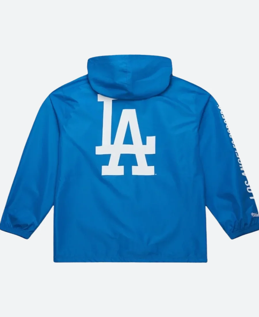 Los Angeles Dodgers Hooded Jacket Back Image