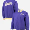 Los Angeles Lakers Bomber Jacket Front & Back Image