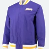 Los Angeles Lakers Bomber Jacket Front Image