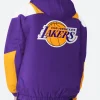 Los Angeles Lakers Hooded Jacket Back Image