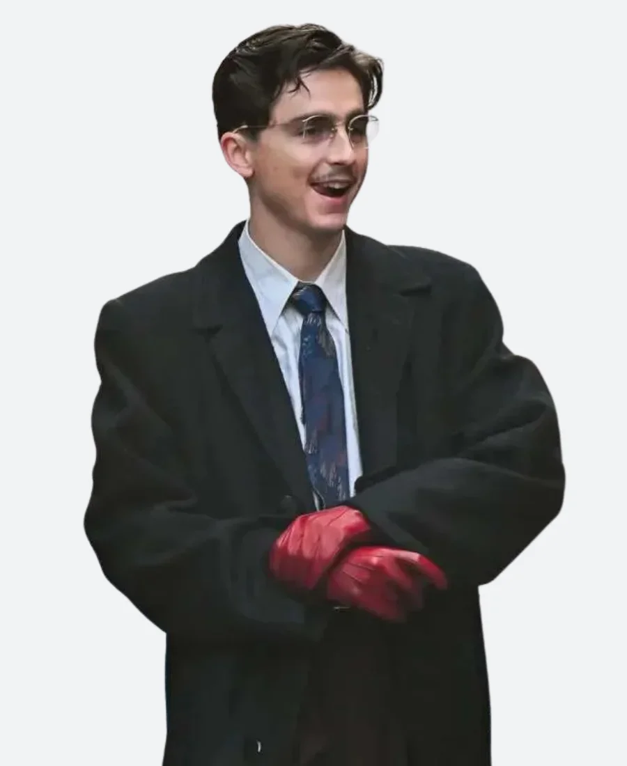 Marty Supreme 2025 Marty Trench Coat Actor Image