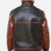 Masters Of The Air Maj. Gale Buck Cleven B3 Leather Jacket Back Image