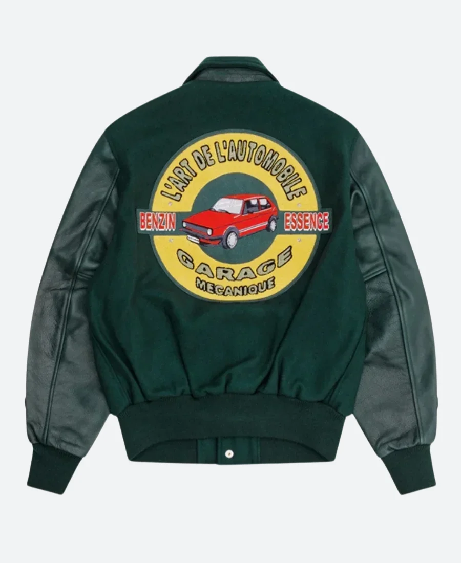 Maya Jama Varsity Jacket Back Image