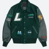 Maya Jama Varsity Jacket Front Image