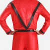 Michael 2025 Michael Jackson Leather Jacket Back Image