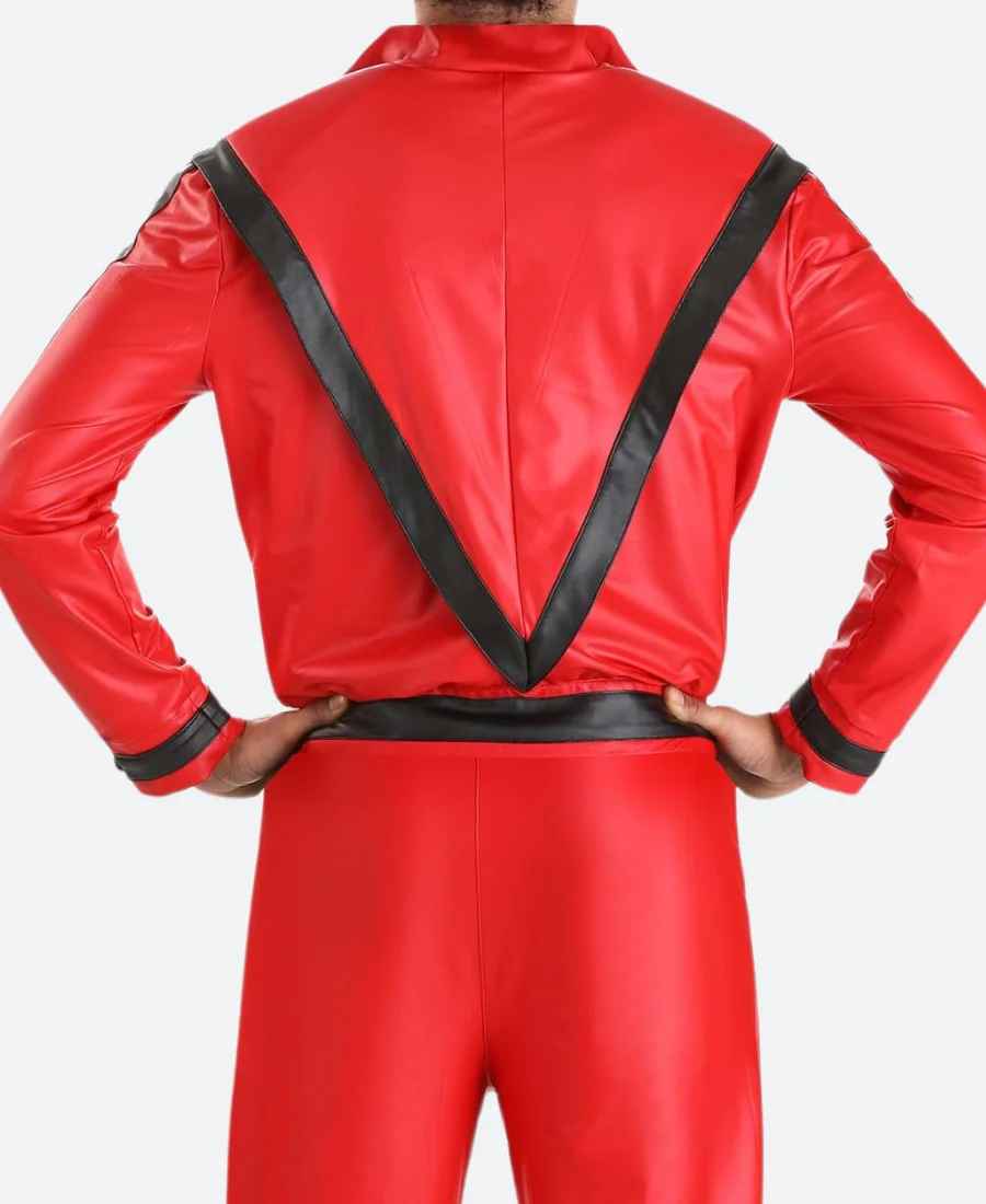 Michael 2025 Michael Jackson Leather Jacket Back Image