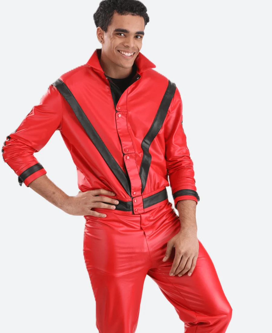 Michael 2025 Michael Jackson Leather Jacket Front Image