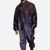 Michael B. Jordan Black Leather Jacket Front IMAge