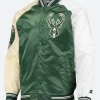 Milwaukee Bucks Varsity Jacket Front Image