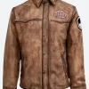 NHSFR 2025 Contestant Leather Jacket Front Image