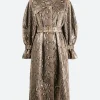 NYC Selena Gomez Trench Coat Back Image