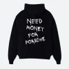 Need Money for Porsche Hoodie Back Image