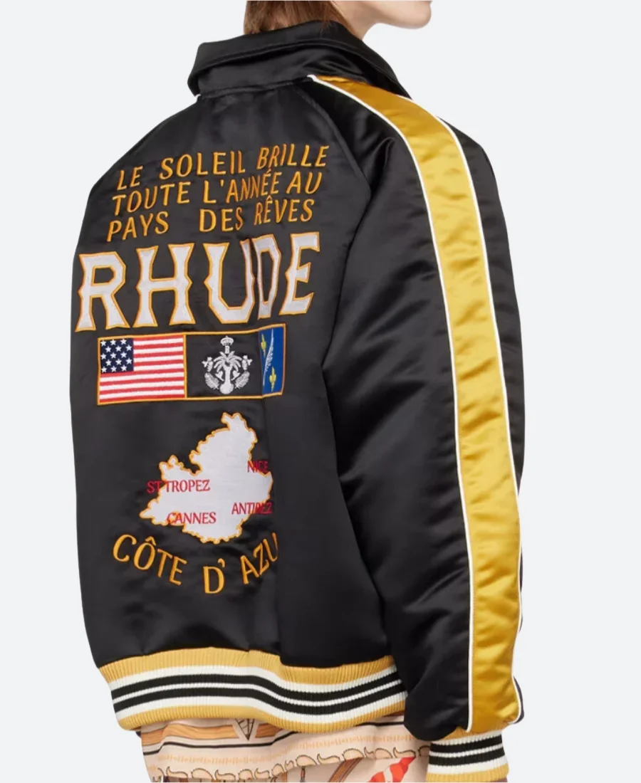 Netflix Poguelandia 2024 Jonathan Daviss Jacket Back Image