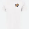New York Knicks 47 White City T Shirt Front Image