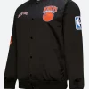 New York Knicks Hardwood Varsity Jacket Front Image