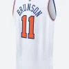 New York Knicks Jalen Brunson Jersey Back Image