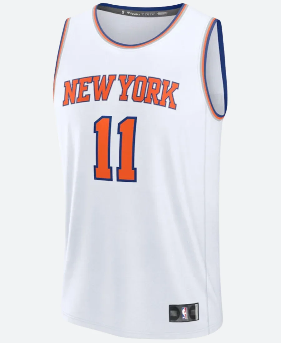New York Knicks Jalen Brunson Jersey Front Image