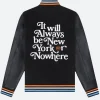New York Knicks Mariska Hargitay Versity Jacket Back Image