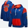New York Knicks Windbreaker Hoodie Front & BAck Image