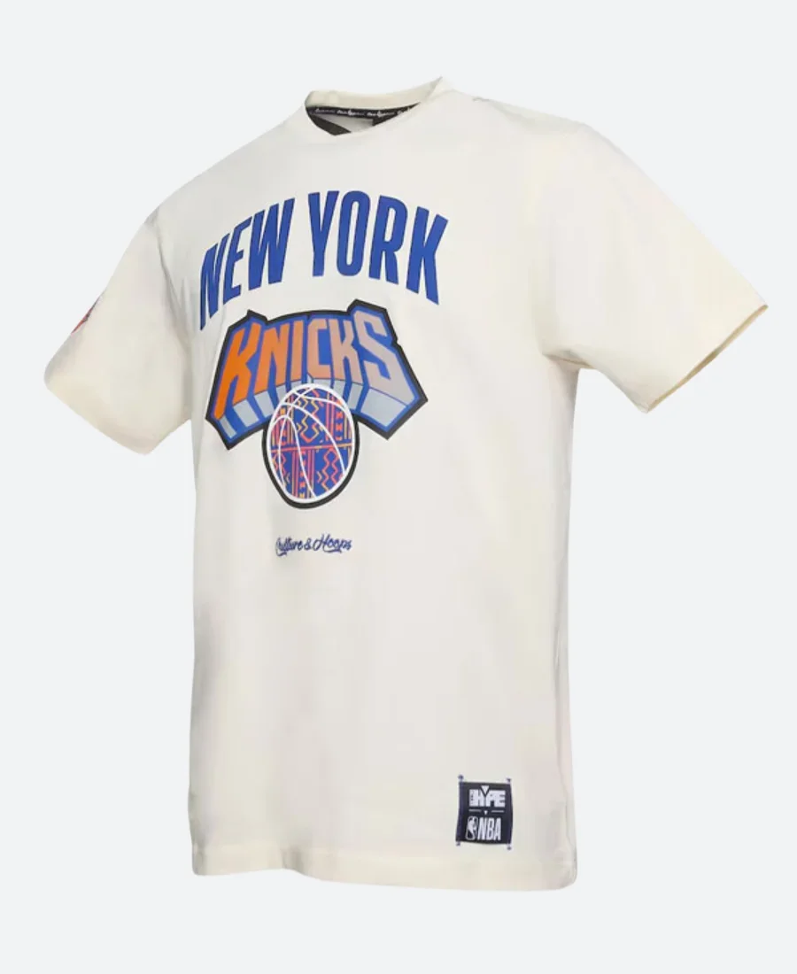 New York Knicks X Two Hype T Shirt Front Image