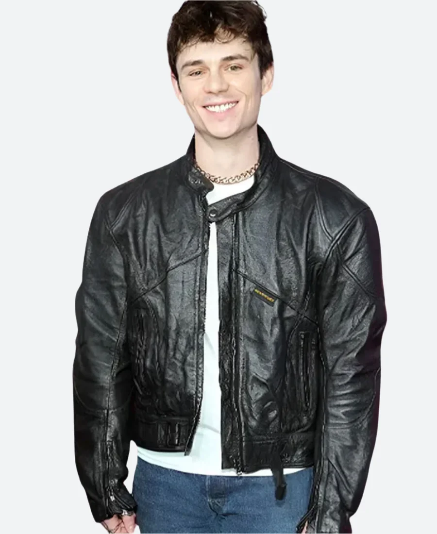 O Dessa 2025 Wyatt Leather Jacket Actor Image