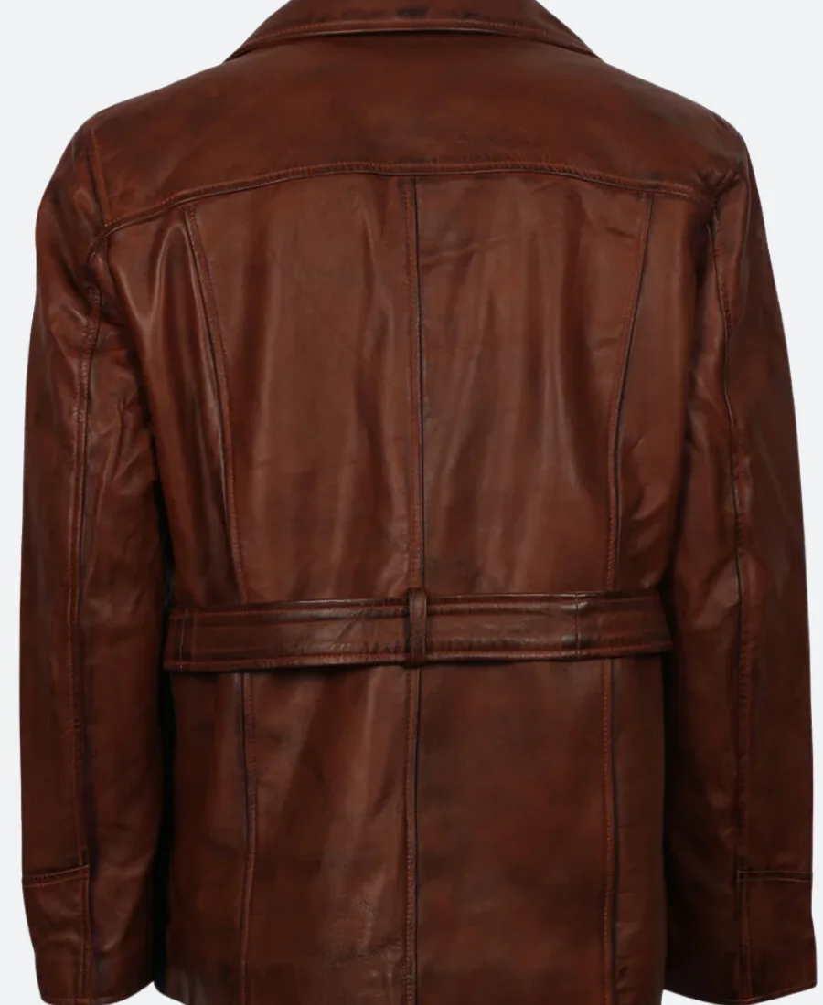 Opus 2025 Alfred Moretti Leather Coat Back IMage