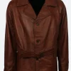 Opus 2025 Alfred Moretti Leather Coat Front Image