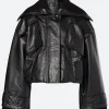 Paris Fashion Week 2024 Sienna Miller Leather Jacket Front Image