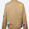 Paris Fashion Week 2025 Joe Burrow Leather Jacket Back Image