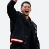 Patrick Mahomes Houston v Texas Tech Varsity Jacket Actor Image