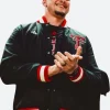 Patrick Mahomes Houston v Texas Tech Varsity Jacket Front Image