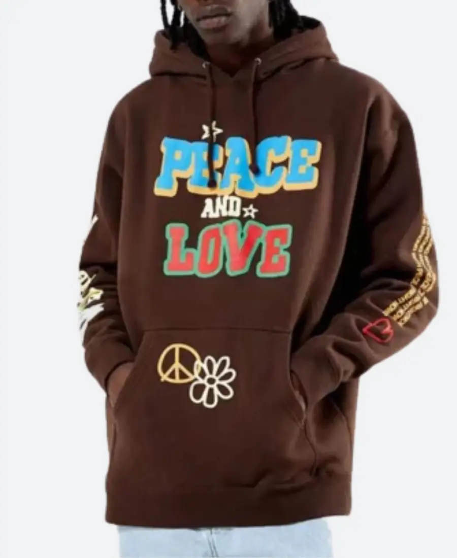 Peace and Love Hoodie