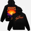 Phoenix Suns Hoodie Front & Back Image