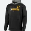 Pittsburgh Pirates Majestic Black Hoodie