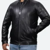 Quantum Leap S02 Herbert Williams Leather Jacket Front Image